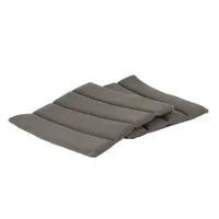 cane-line - set de 2 coussins flip - gris foncé/étoffe cane-line focus/lxlxh 60x45x3cm/pour fauteuil lounge flip