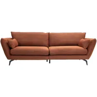 nuuck - canapé de 4 places kvinde - cuivre/housse (90%polyester, 10% acrylique)/lxhxp 260x90x102cm