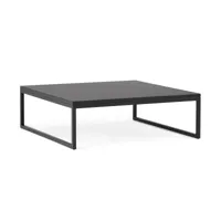 cappellini - table d'appoint fronzoni '64 100x100x30,5cm - noir/mat/lxlxh 100x100x30,5cm