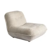 pols potten - chaise longue puff - blanc/lxhxp 95x70x103cm