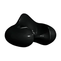 eero aarnio originals - chair - noir ral 9017/brillant/lxhxp 130x127x80cm