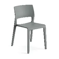 arper - chaise de jardin juno 02 - anthracite/lxhxp 47x78x53cm
