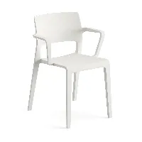 arper - fauteuil de jardin juno 02 - blanc/lxhxp 47x78x53cm
