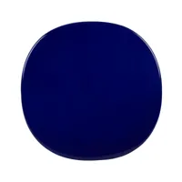 gubi - table d'appoint de jardin lounge carmel - bleu pacifique/lxlxh 60x60x40cm/structure noir semi-mat