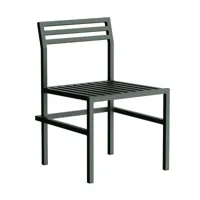 nine - chaise de salle à manger 19 outdoors - vert ral 200 20 10/revêtu par poudre/lxhxp 52,5x79,5x54,5cm/testé selon la norme bs en 581