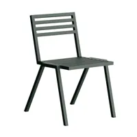 nine - chaise empilable 19 outdoors - vert ral 200 20 10/revêtu par poudre/lxhxp 48,5x79,5x60cm/testé selon la norme bs en 581