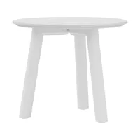 out objekte unserer tage - table basse h 35cm meyer color medium h 45cm - blanc/peint/h 45cm x ø 53cm