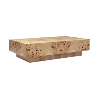 ferm living - table d'appoint burl - nature/lxlxh 117x70x30cm