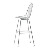 vitra - chaise de bar haute eames wire - chrome/chromé/lxhxp 55,5x112,5x53cm/avec patins en feutre