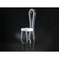 silhouette | chaise avec dossier haut