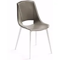 eva 1 | chaise en cuir reconstitué