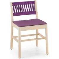 julie | chaise avec coussin intégré