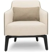 marlène lounge 300 wood | fauteuil