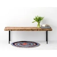 reclaimed wood bench #01