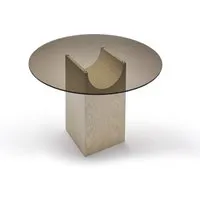 vestige | table en bois et verre