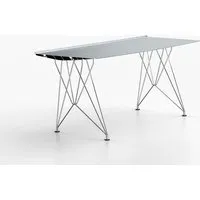 table b desk - inox