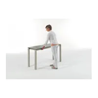 ingenia - table console moderne à rallonge vega - arredinitaly