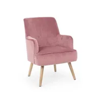 contemporary style - fauteuil adeline rose antik, de nombreux produits à des réductions incroyables