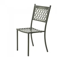 vermobil - chaise summertime sd en acier galvanisé empilable et disponible en plusieurs couleurs (4 pezzi)