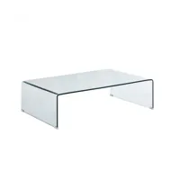 arredo smart - table basse en verre trempé rectangulaire personnalisez votre maison avec des produits sûrs