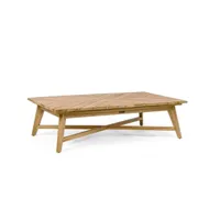 contemporary style - table basse coachella rect 120x70