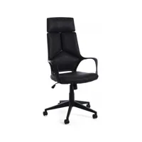 contemporary style - office armchair damon high black - online from arredinitaly