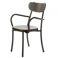vermobil - miami pt fauteuil en acier galvanisé empilable et disponible en plusieurs couleurs (4 pezzi)
