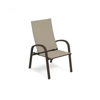 emu - fauteuil de jardin holly pl, qui peut être équipé d&apos;un repose-pieds. (2 pezzi)