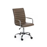contemporary style - fauteuil de bureau c-br perth brown, meilleur prix, qualité et service