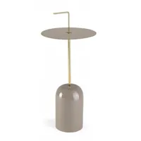 contemporary style - table basse tulasi dove grey d30