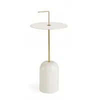 contemporary style - table basse tulasi white d30