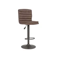 contemporary style - vintage brown connor bar stool, best price, quality and service (2 pezzi)