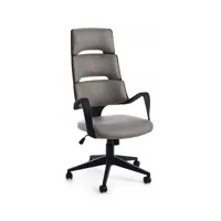 contemporary style - fauteuil de bureau. c-br bart gris - en ligne par arredinitaly