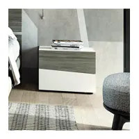 santa lucia - table de nuit moderne ambra, santa lucia furniture