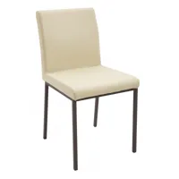 arredo smart - chaise tapissée avec structure métallique, au meilleur prix