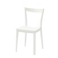 arredo smart - chaise en bois blanc pour cuisine, salle à manger et bar, qualité arredinitaly
