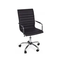 contemporary style - chaise de bureau c-br perth noir, prix en stock sur de nombreux produits