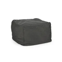 contemporary style - pouf sparrow antracite 50x50