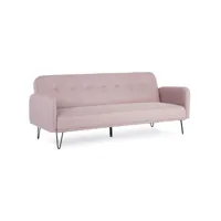 contemporary style - divano bed bridjet pink - en ligne par arredinitaly