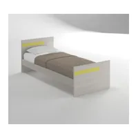 s. martino mobili - lit simple semplice avec pied de lit, achetez-le au meilleur prix