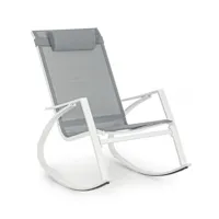 contemporary style - c-p demid white ja16 rocking chair