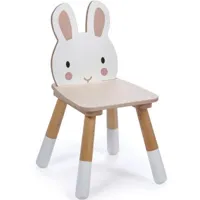 chaise enfant lapin en bois