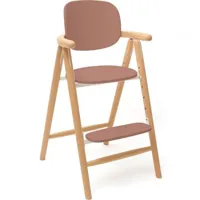 chaise haute évolutive tobo v3 bois de rose