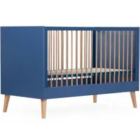 lit bébé évolutif bold blue (70 x 140 cm)