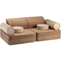 canapé modulable settee toffee