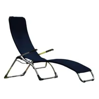 chaise longue fiam samba - bleu foncé