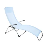 chaise longue fiam samba - bleu marine