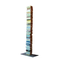 bibliothèque simple booksbaum - hauteur 170,5 cm - argent