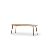 table basse playrectangular - chêne nature huilé - hauteur 50 cm