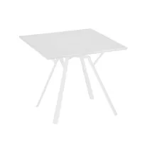 table radice quadra - rectangulaire - blanc - 90 x 90 cm